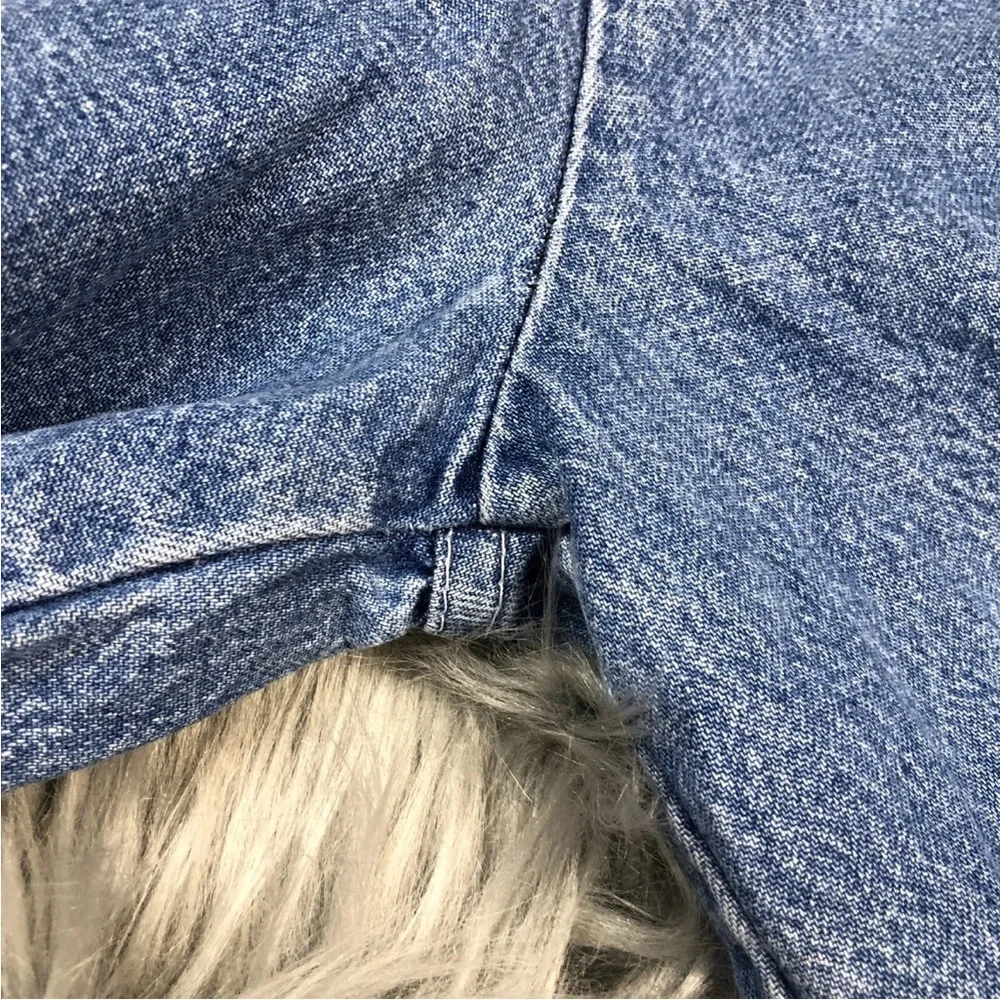 Vintage Oshkosh Bgosh Toddler Made USA Denim Distressed Worn Overalls